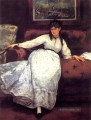 Repose Studie von Berthe Morisot Realismus Impressionismus Edouard Manet
